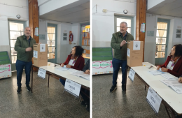 Votó el intendente Mauro Poletti