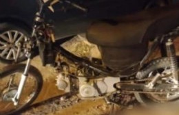 Recuperan moto robada en Villa Ramallo