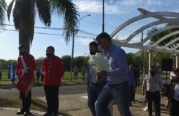 Homenaje al soldado Carlos González