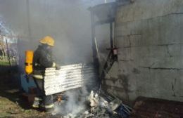 Incendio en Barrio Sur de Ramallo Pueblo