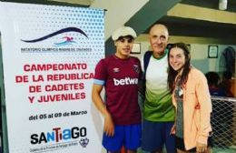 Francisco Butti campeón argentino de natación