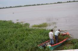 Comenzó la limpieza de la costa del Puerto Ramallo