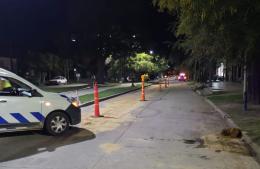 Precaución en Ramallo: reducción de calzada por derrame de aceite en Av. Mitre
