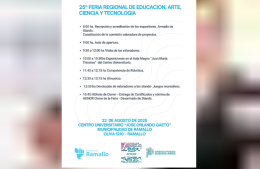 Ramallo será sede de la Feria de Ciencias Regional