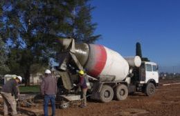 Continúa la construcción de la Escuela Secundaria Nº 6