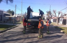 Varios frentes de tareas en Villa Ramallo