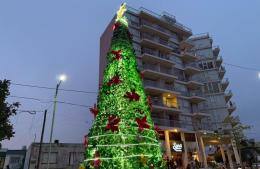 Ramallo encendió las luces de la Navidad