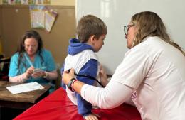 Jornada de Salud Escolar en la Escuela Primaria N° 1 “Rafael Obligado”