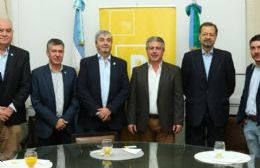 El intendente Martínez recibió a funcionarios del Ministerio de Agroindustria de la Nación