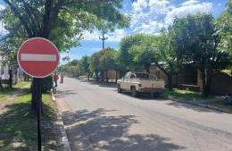 Cambia la circulación en calle De Zabaleta de Villa Ramallo