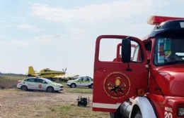 Bomberos de Ramallo colaboraron en el combate a los incendios en las islas