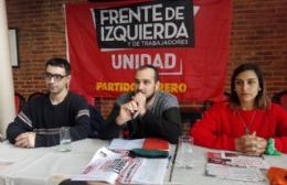 El Frente de Izquierda-Unidad presentó sus candidatos