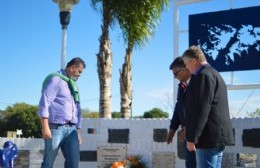 Acto homenaje al soldado Carlos González