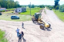 Poletti recorrió caminos rurales