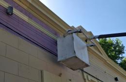 Trabajos de restauración en el museo municipal