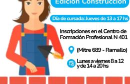 La Municipalidad y la Fundación Loma Negra lanzan “Mujeres en concreto”