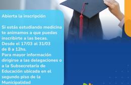 Abren las inscripciones a las becas ramallenses