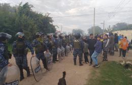 Desalojan las usurpaciones de barrio “La Laguna”