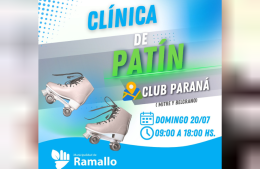 Clínica de Patín en el Club Paraná