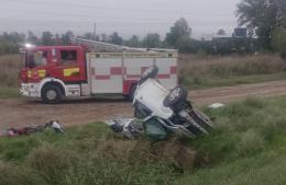 Tragedia en la Ruta 9: un muerto y cuatro heridos tras un vuelco