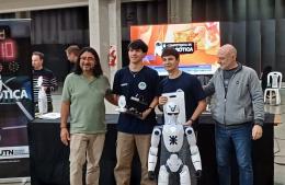 Robótica: estudiantes de Pérez Millán brillaron en una competencia nacional