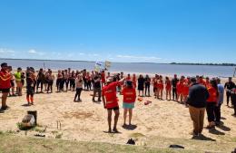 Pasos finales en la carrera de guardavidas