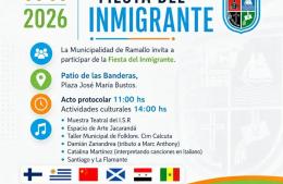 Fiesta del Inmigrante en el Patio de las Banderas