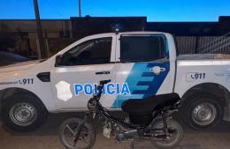 Esclarecen un hurto y recuperan una motocicleta