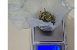 Joven aprehendido por tenencia de marihuana