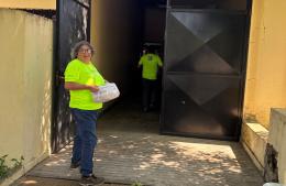 Voluntarios colaboraron “Juntos de la Mano” para dar impulso a la seguridad alimentaria