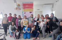 Charla sobre lactancia materna en la Unidad Sanitaria de Savio