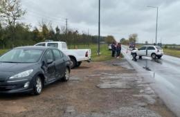 Accidente en el acceso a Villa Ramallo