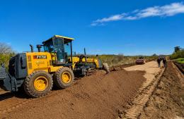 Comenzó la obra de mejoramiento de la Ruta 1001