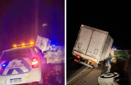 Camión varado por desperfecto mecánico generó demoras