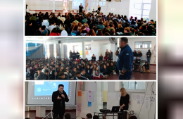 Defensa Civil Ramallo y Litoral Gas capacitan en escuelas