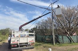 Continúa con el recambio a LED en diferentes barrios