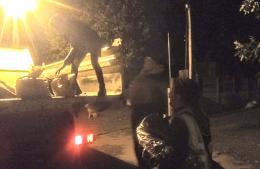 Defensa Civil asistió a vecinos afectados por el temporal