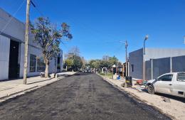 Comenzó la obra de asfalto en Barrio Don Antonio