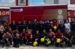 Bomberos Voluntarios de Ramallo participaron de una capacitación
