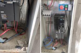 Vandalismo e intento de sabotaje en una bomba de agua
