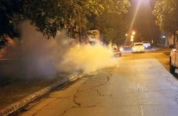 Continúa con la campaña de fumigación